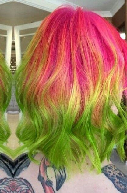 10 Pink And Green Hairstyles For The Latest Fashion Trend