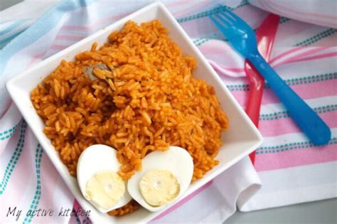 How To Cook Jollof Rice With Egg Or Boiled Egg How To Make Hard