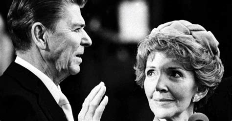 Former First Lady Always At Reagans Side