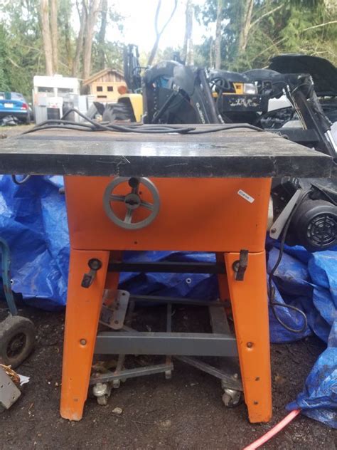 Ridgid 10 Table Saw Ts3650 For Sale In Bremerton Wa Offerup