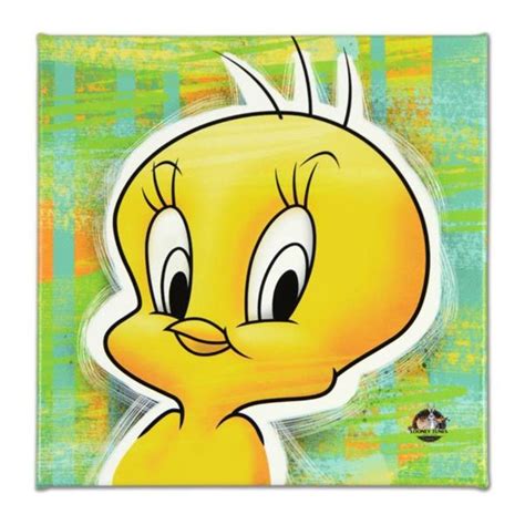 Looney Tunes Tweety Bird Limited Edition Giclee On Canvas