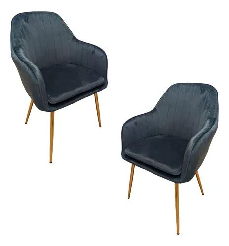 Cadeira De Jantar InnGroup ZOMBA Estrutura De Cor Cinza Escuro E Design Do Tecido Veludo