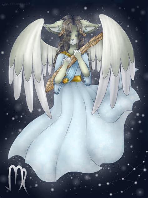 Virgo The Maiden By Angelwolfartist On Deviantart