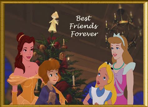 Best Friends At Christmas Disney Crossover Photo 37920697 Fanpop
