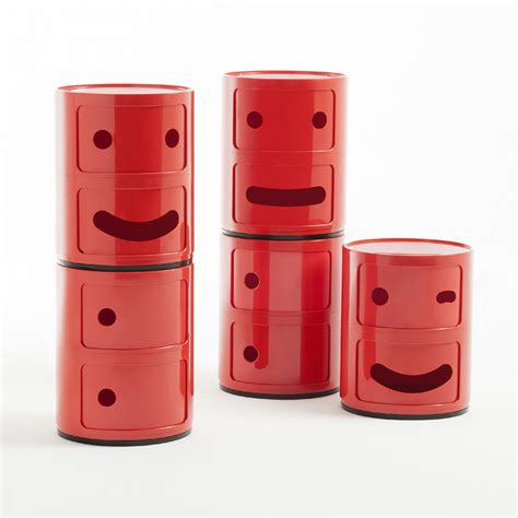 KARTELL table de chevet COMPONIBILI SMILE (4926 - ABS ...