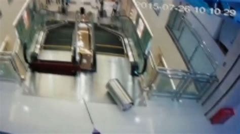 Chinese Woman Killed In Escalator Accident Pushed Son To Safety Ctv News