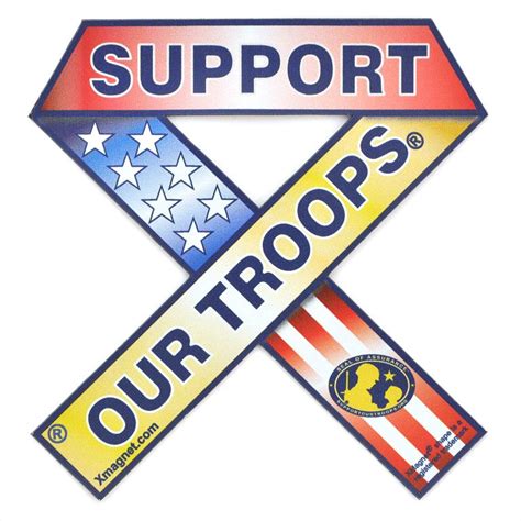 We Support Our Troops Clipart