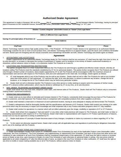 15 Authorized Agreement Templates Pdf