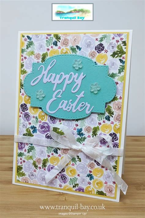Stampin Up Best Dressed Easter Card Easter Cards Handmade Easter