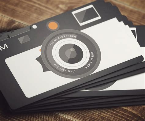 Modern Photographer Business Card Templates Graphics Design Graphic