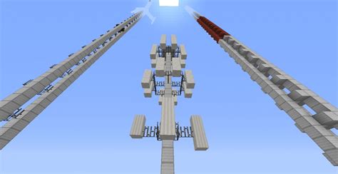 3 Telecommunication Towers Minecraft Map