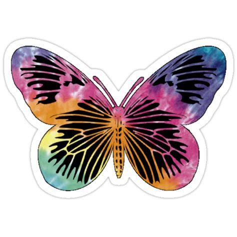 Butterfly Design Stickers By Thenickmeister Redbubble