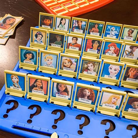 Personalized Guess Who Game Digital Editable Template Etsy