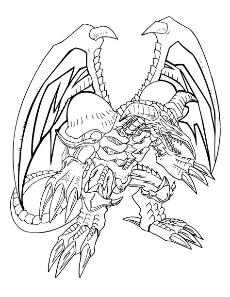 Coloring Page Yu Gi Oh Coloring Pages 94