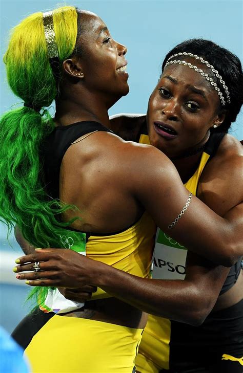 Born 28 june 1992) is a jamaican track and field sprinter specializing in the 100 metres and 200 metres.she completed a rare sprint double winning gold medals in both events at the 2016 rio olympics, where she added a silver in the 4×100 m relay. Rio Olympics 2016: Shelley Ann Fraser-Pryce, Dafne ...