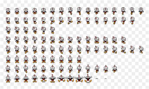 Click For Full Sized Image Cuphead Cuphead Sprites Png Transparent