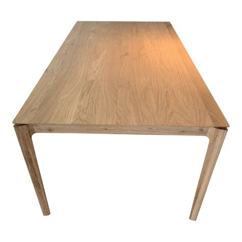 Ethnicraft Oak Bok Extendable Dining Table Table Dining Table Table