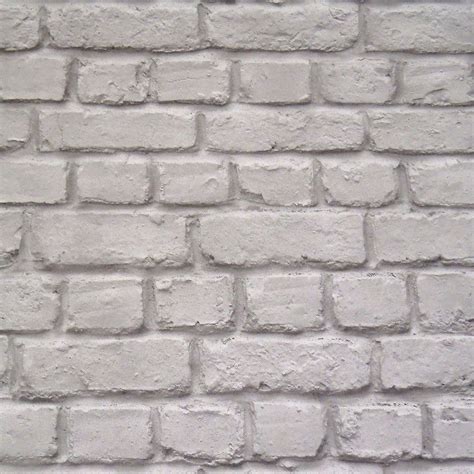 Grey Brick Effect Wallpaper Rasch 226720 New Ebay