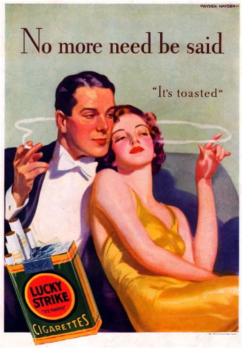 Lucky Strike Cigarette Ads 1920s Pinterest Lydia Sonded