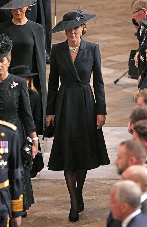 How Kate Middletons Dress At Queen Elizabeths Funeral Honored The Monarch