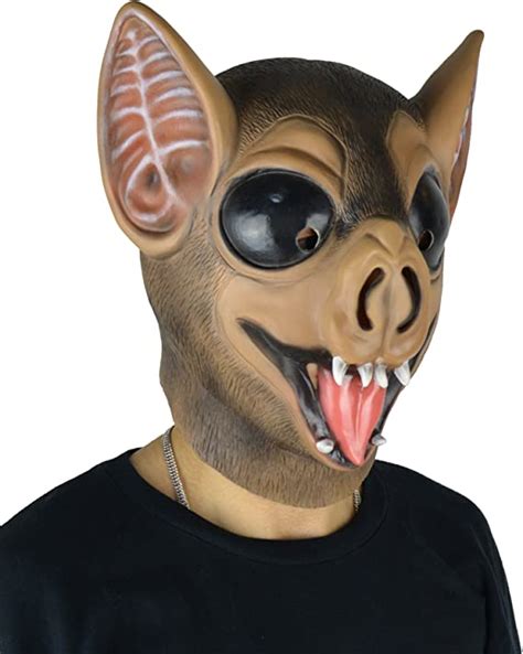 Larpgears Novelty Halloween Costume Party Latex Animal Mask