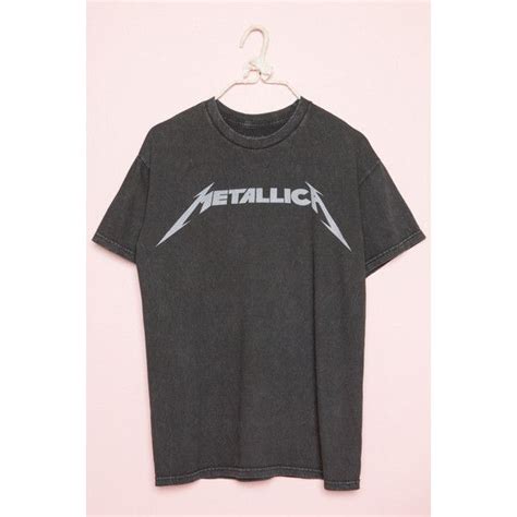 Metallica Tee 28 Liked On Polyvore Featuring Tops T Shirts