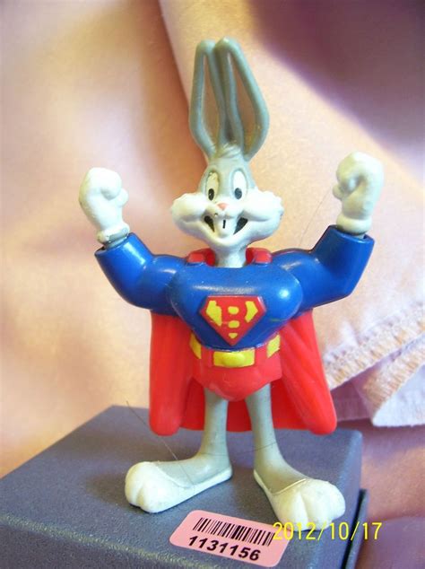 Bugs Bunny As Super Bunny Collectible Toy Figure 1991 Warner Bros Bugs
