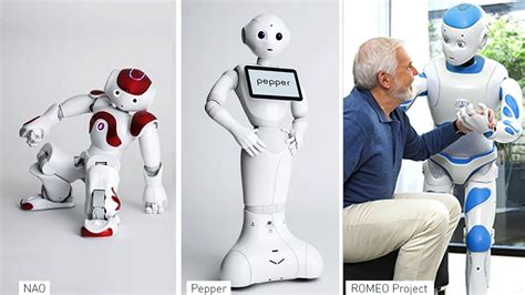 3 Cool Humanoid Robots From Softbank Robotics Romeo Nao And Pepper