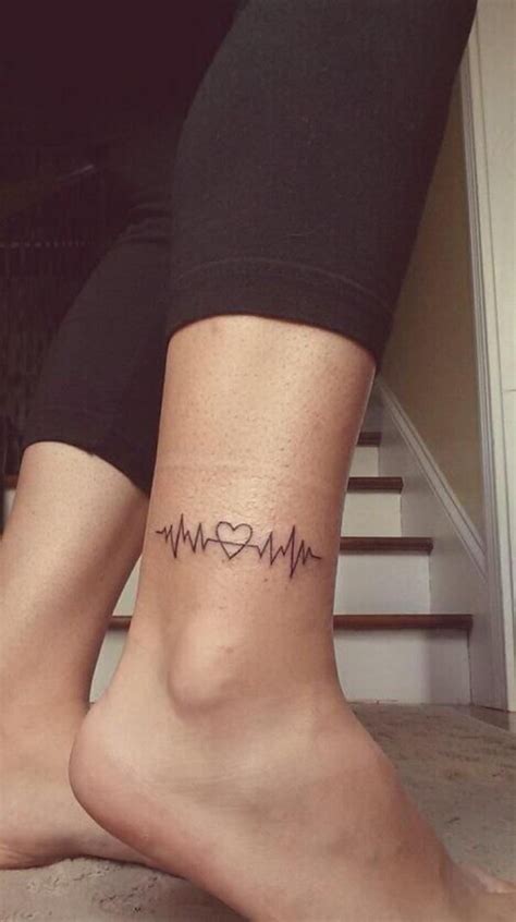 55 memorable and intriguing heartbeat tattoo ideas heartbeat tattoo trendy tattoos ekg tattoo