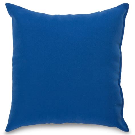 Red And Blue Outdoor Pillows Has Been