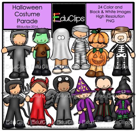 Halloween Parade Clipart