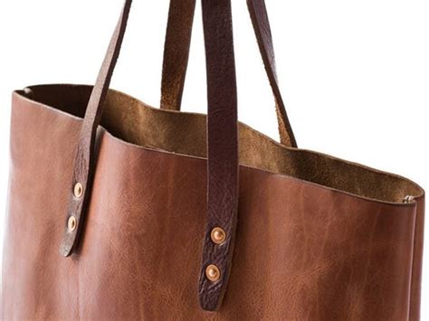 Leather Tote Bag Pattern Pdf Leathercove