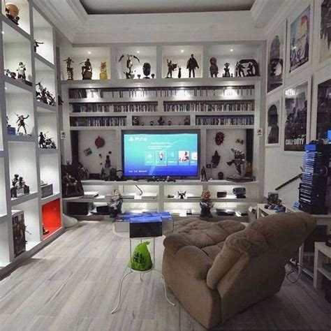 30 Cozy Game Room Ideas For Your Home Room Setup Gamer Room Game