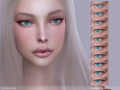 Previews Made With Hq Mod Found In Tsr Category Sims 4 Female Eyeliner