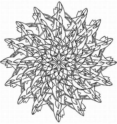 Intricate Design Coloring Pages At Free