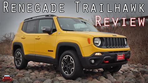 2017 Jeep Renegade Trailhawk Review Is It A Real Jeep Youtube