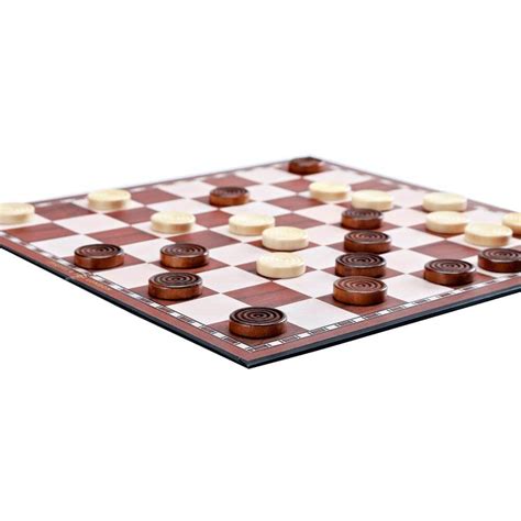 Folding Draughts Set 12 Board And Pieces