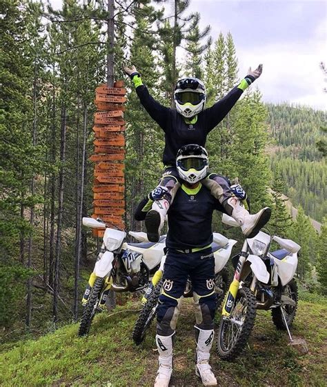 biker couple relationship goals in 2020 | Motocross love, Motocross couple, Bike couple