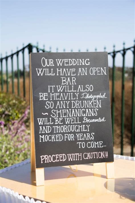 Best 25 Funny Wedding Signs Ideas On Emasscraft Org Open Bar Wedding