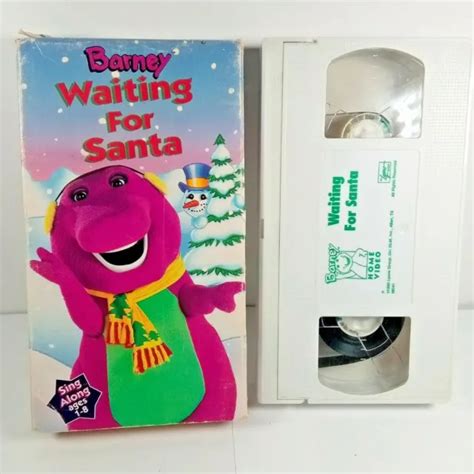 Barney And The Backyard Gang Waiting For Santa Vhs Tape Vintage Eur 20