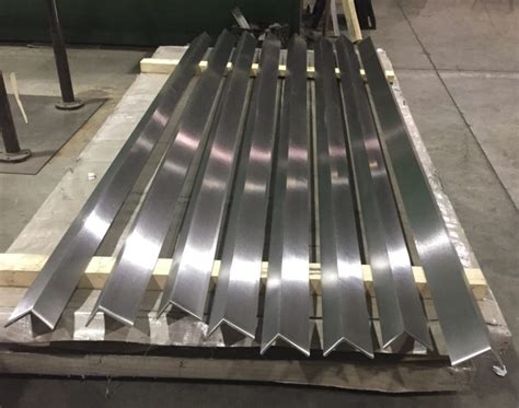 Stainless Steel Angle Polished Custom Cut 304 316 Aaa Metals
