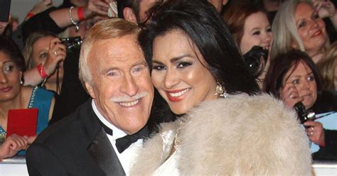 bruce forsyth s wife lady wilnelia shares memory of when they first met metro news