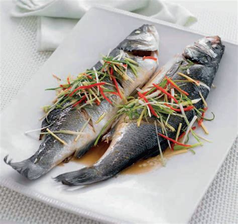 How To Make Chinese Style Steamed Bass Healthy Recipe