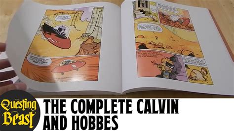 The Complete Calvin And Hobbes Unboxing And Review Softcover Edition