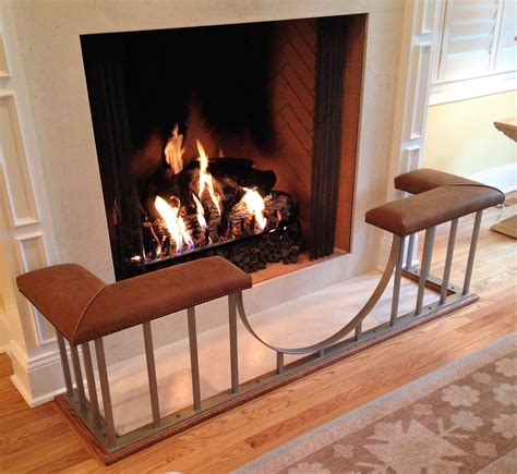 Custom Old English Fireplace Bench A Victorian Dip By Club Fenders Llc New Canaan Cy