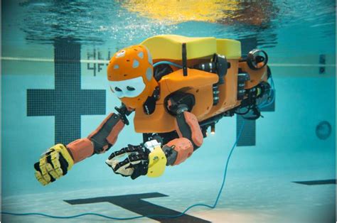 underwater robot connects humans sight and touch to deep sea underwater robots concept