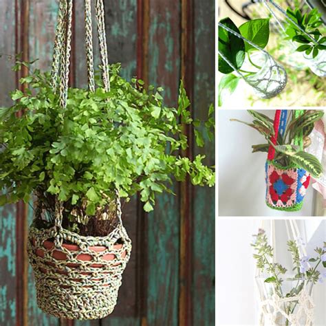 10 Easy Crochet Diy Plant Hangers Your Plants Will Love — Blognobleknits