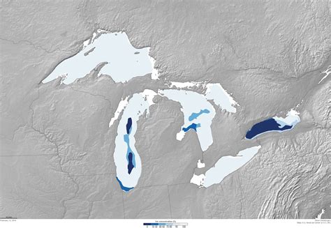 Great Lakes Ice Cover Most Extensive Since Mid 90s Noaa