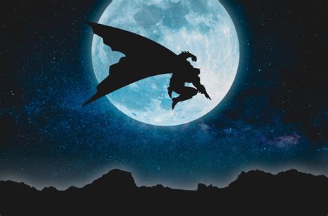 Batman And The Moon