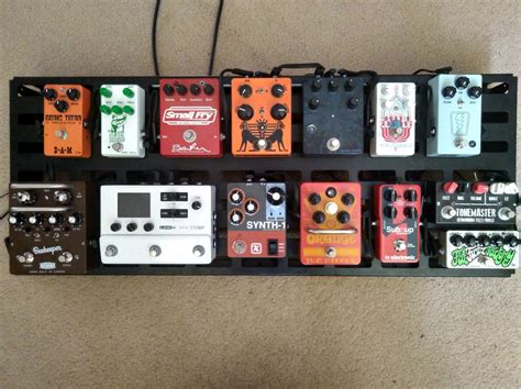 Show Your Thrash Metal And Other Types Of Heavy Metal Pedalboard The